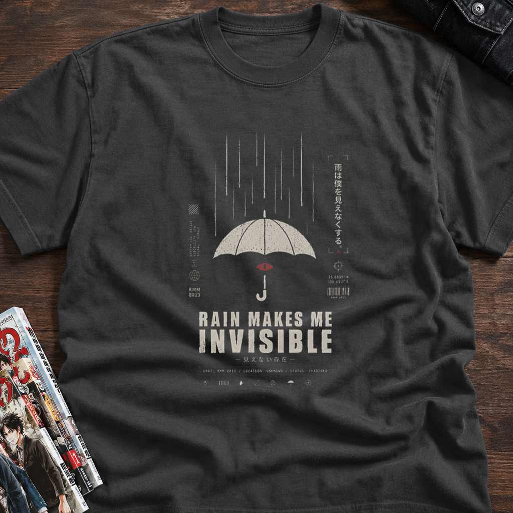 Rain makes me invisible