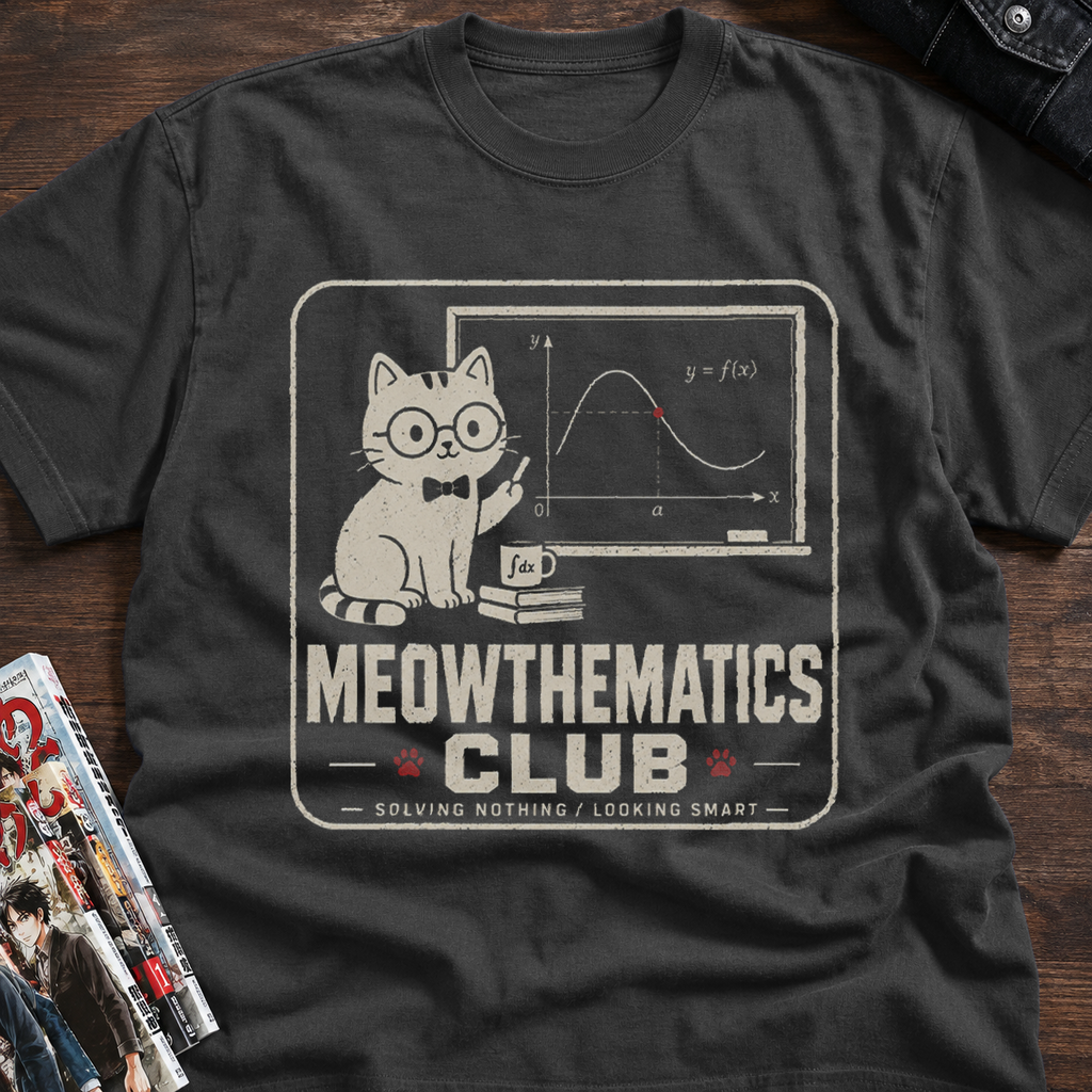 Cat Teacher At Meowthematics