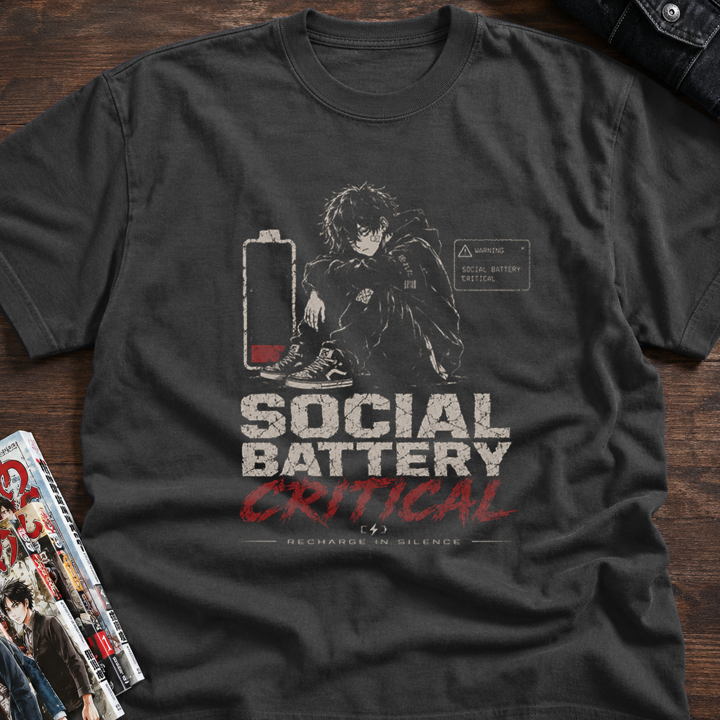 SOCIAL BATTERY CRITICAL