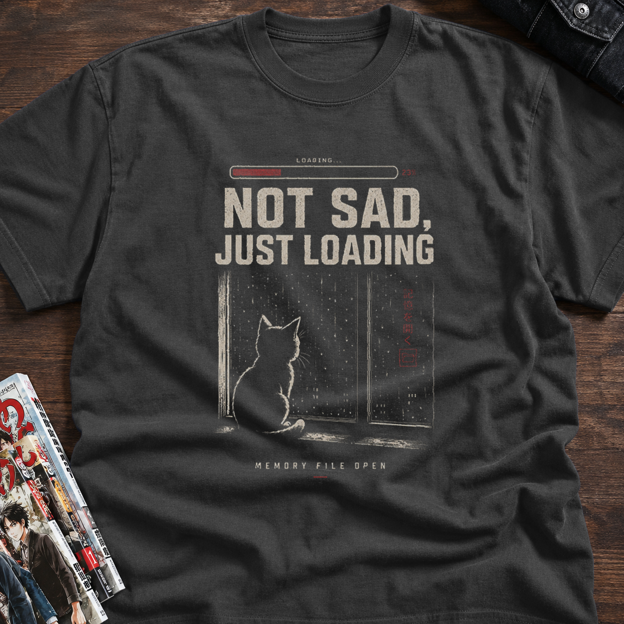 Not sad, just loading