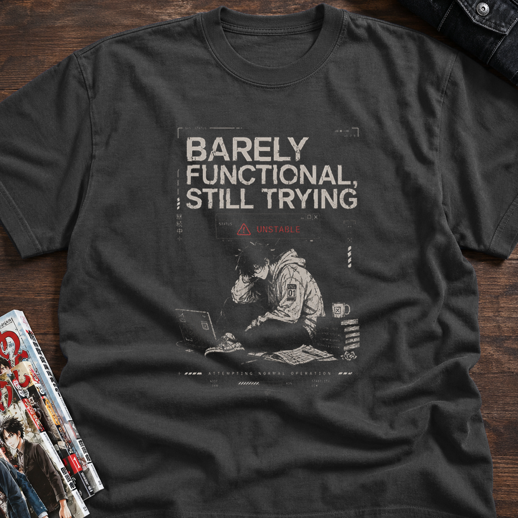 BARELY FUNCTIONAL, STILL TRYING