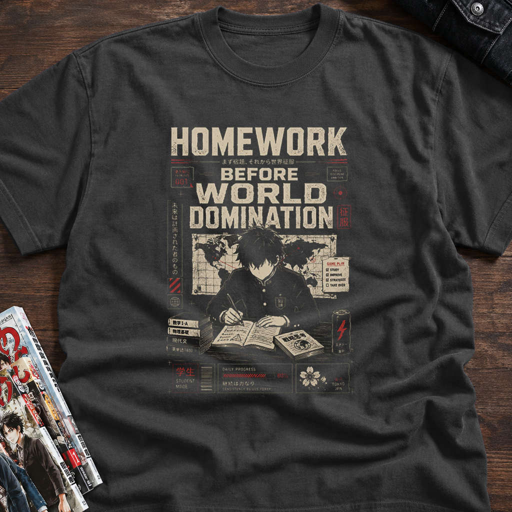 Homework before world domination
