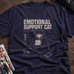 Emotional support cat in recovery mode