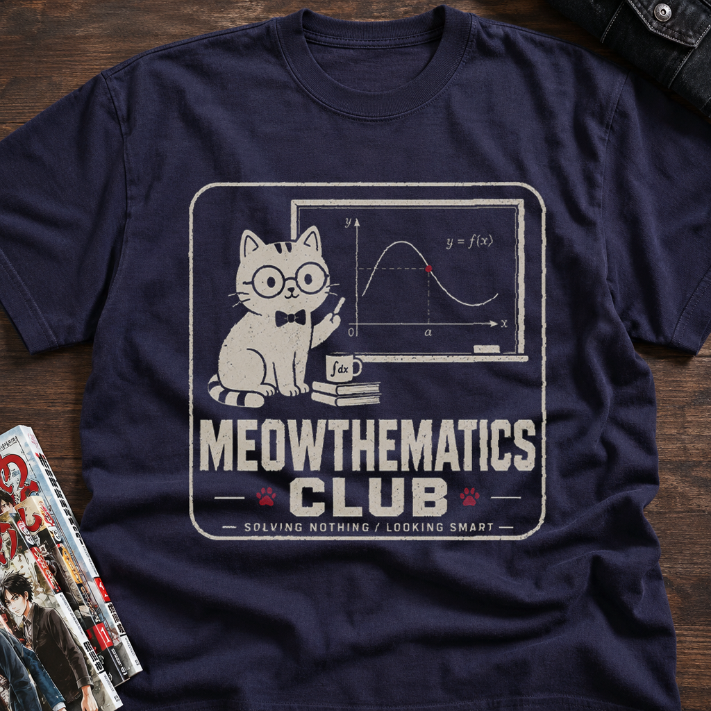 Cat Teacher At Meowthematics