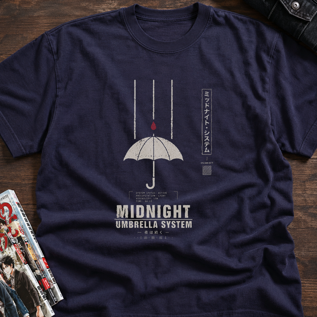 Midnight umbrella system poster
