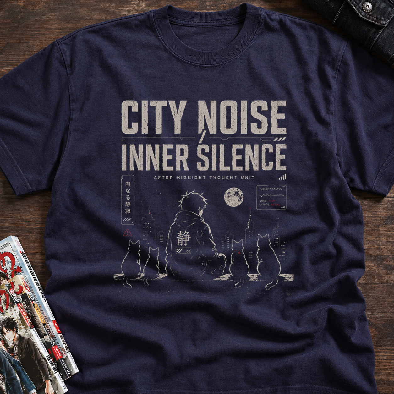 City noise and inner silence