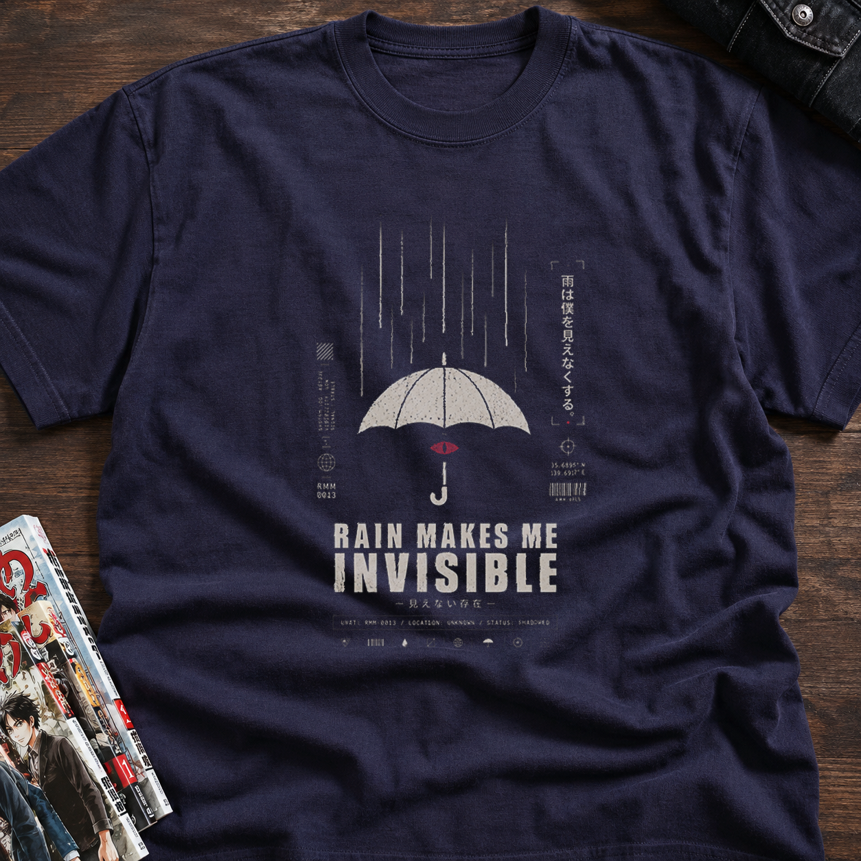 Rain makes me invisible