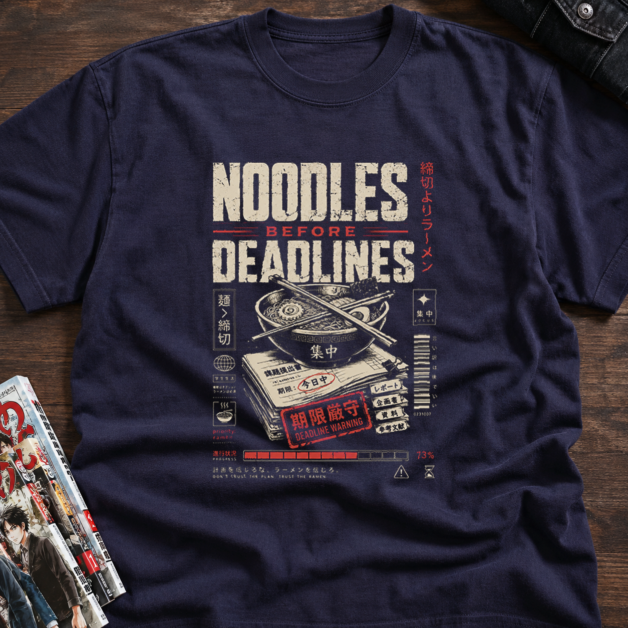 Ramen over deadlines prioritize noodles