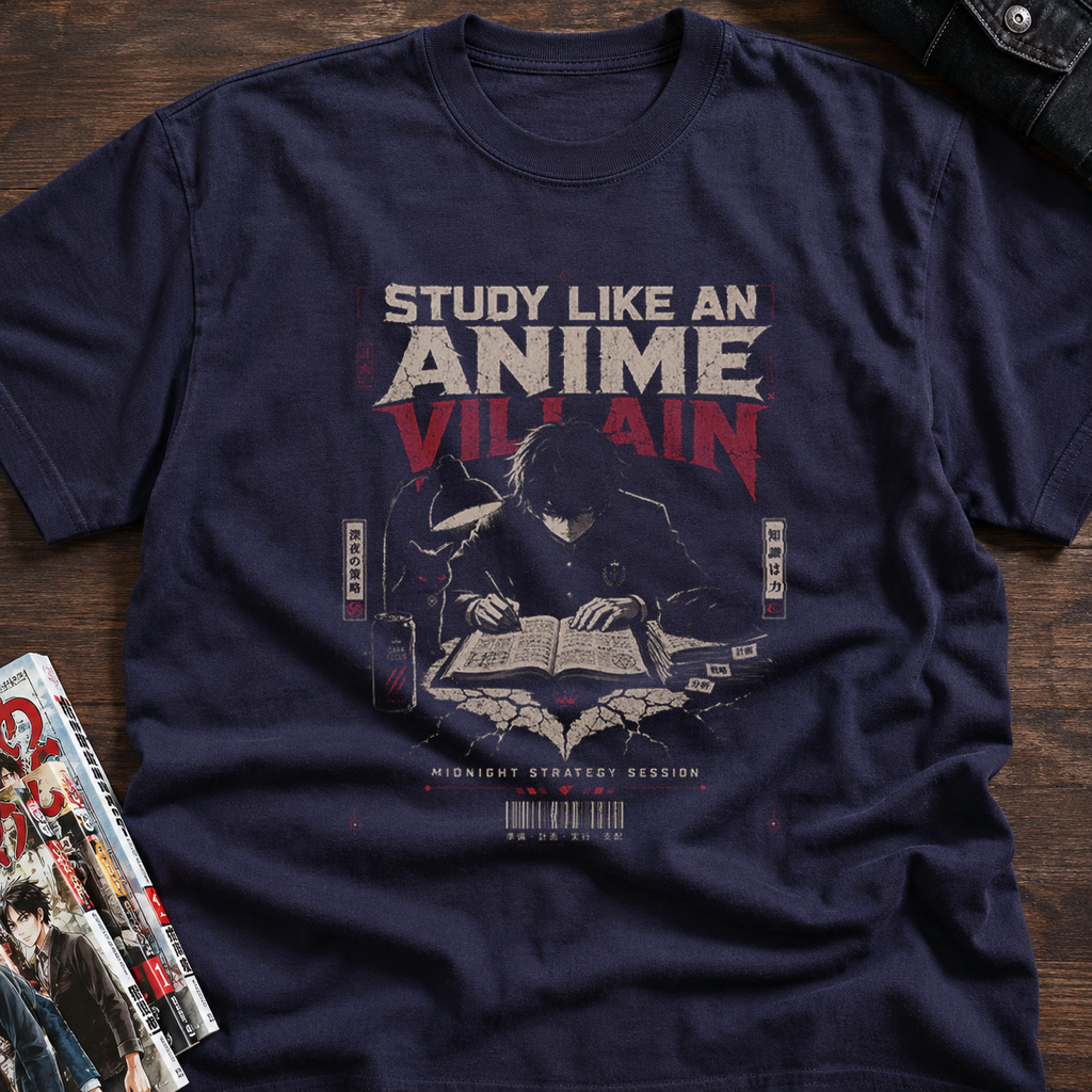 Study like a villain, strategize the night