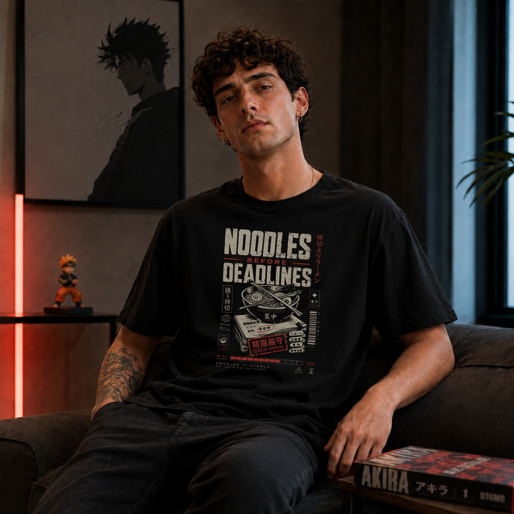 Ramen over deadlines prioritize noodles