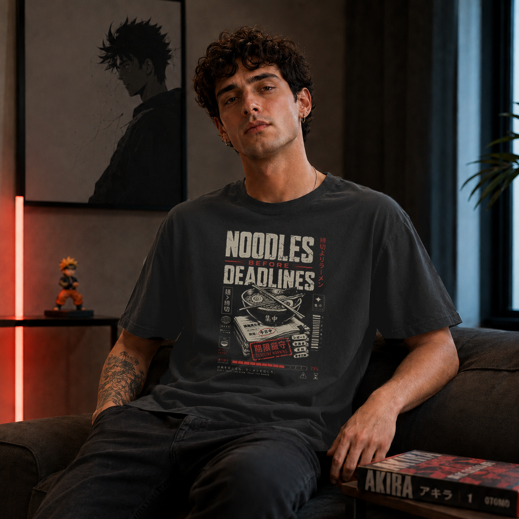 Ramen over deadlines prioritize noodles