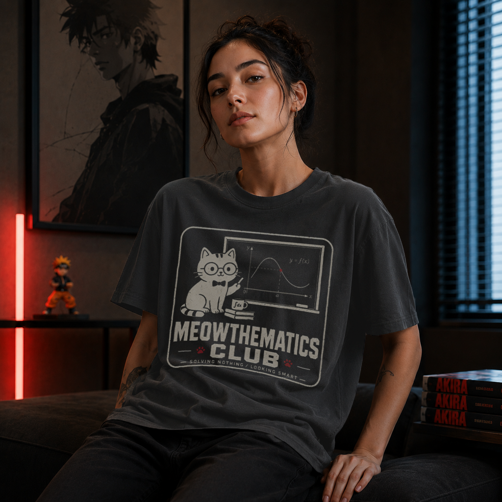 Cat Teacher At Meowthematics