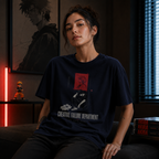 frustrated artist with glowing idea