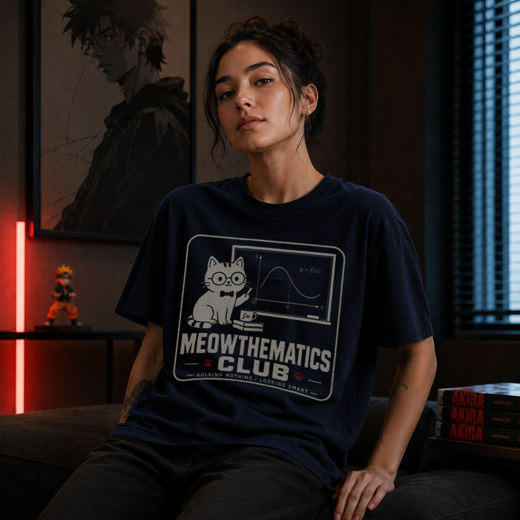 Cat Teacher At Meowthematics