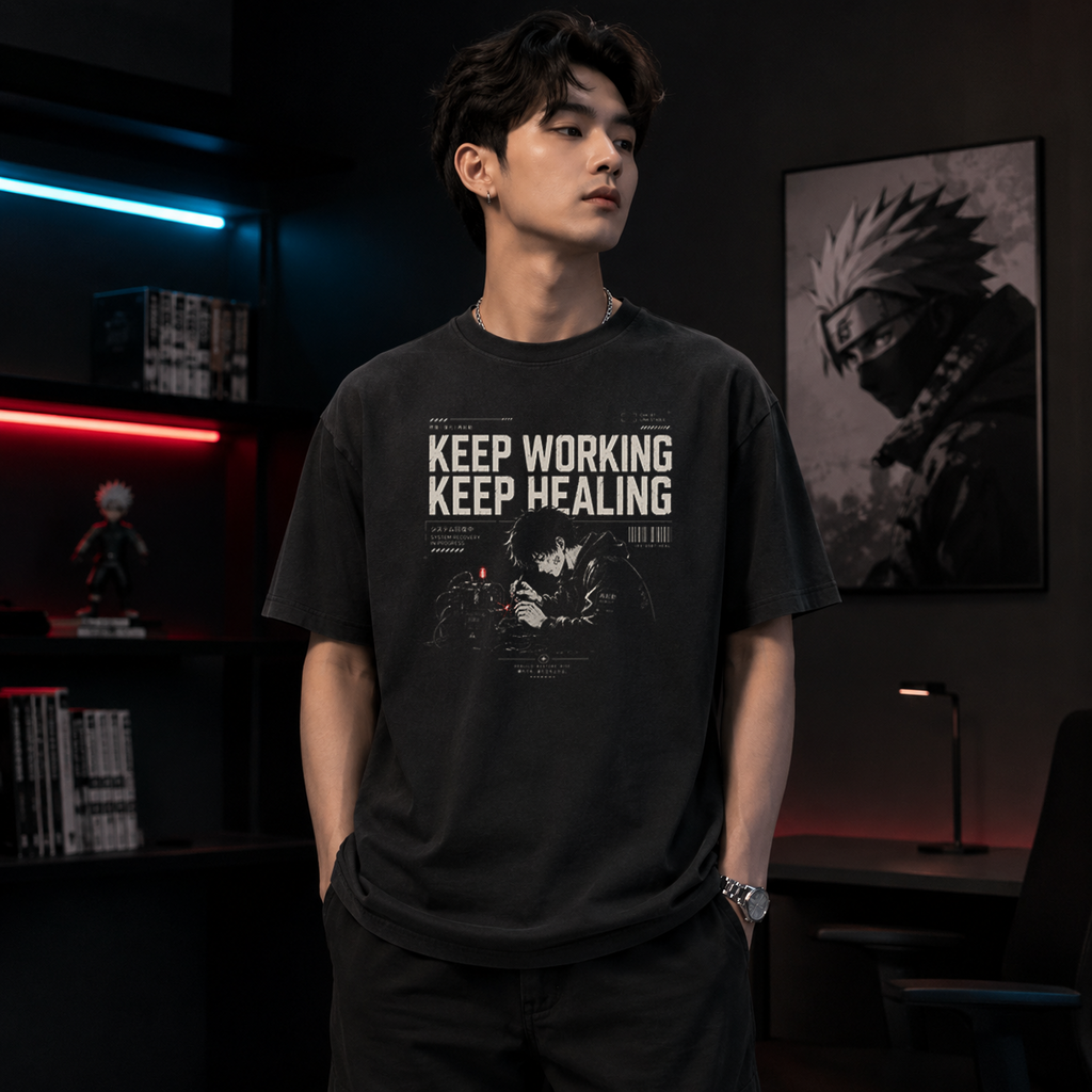 KEEP WORKING, KEEP HEALING