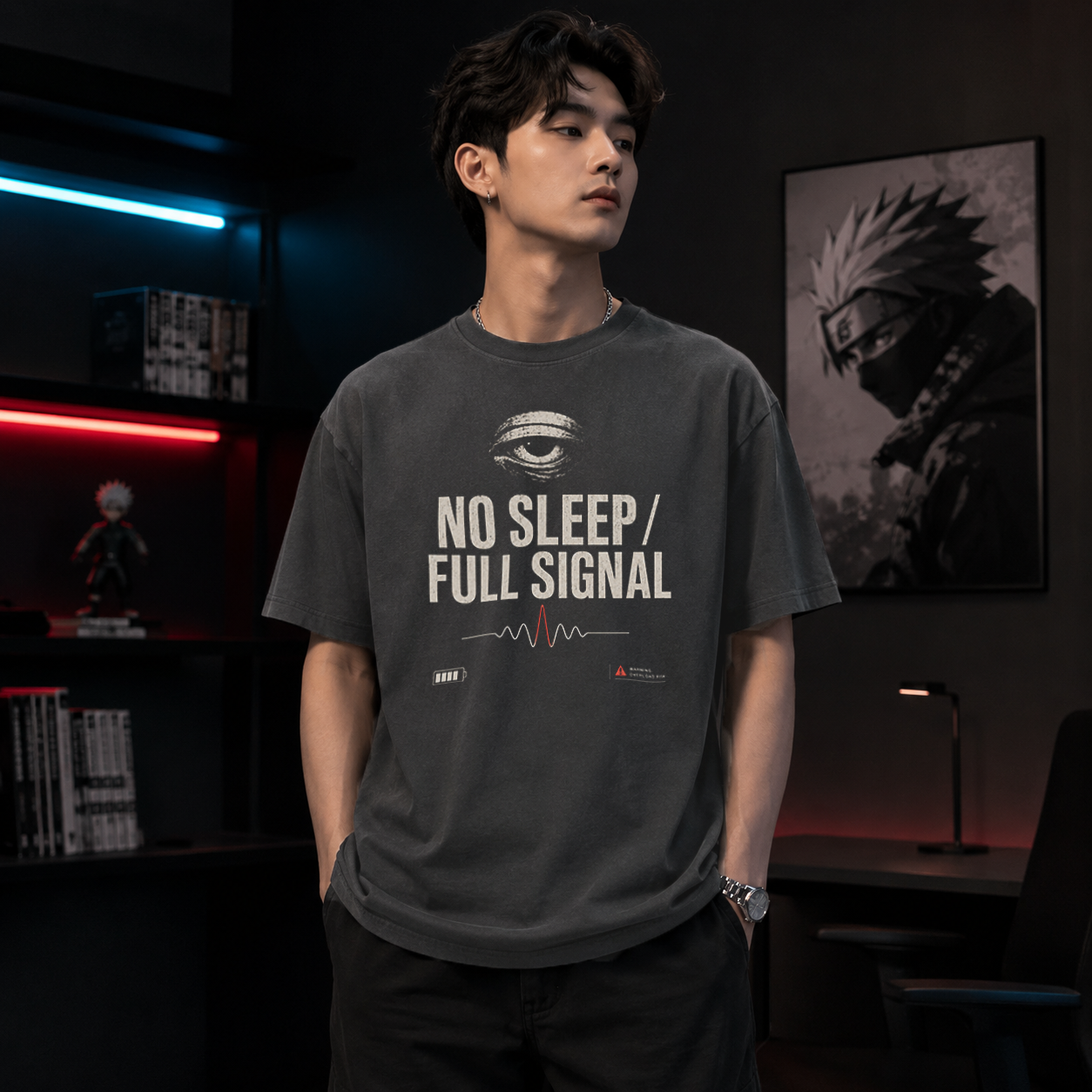No sleep, full signal