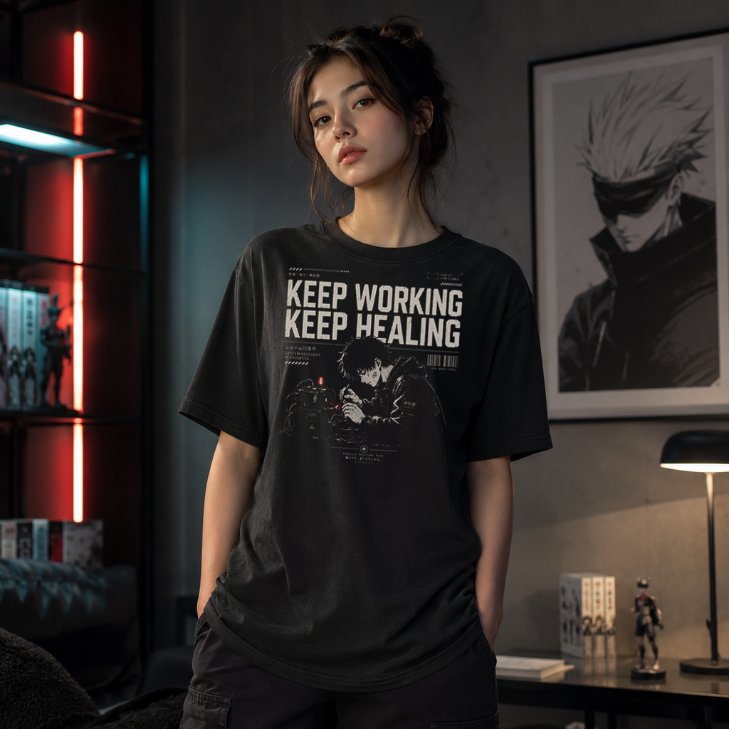 KEEP WORKING, KEEP HEALING
