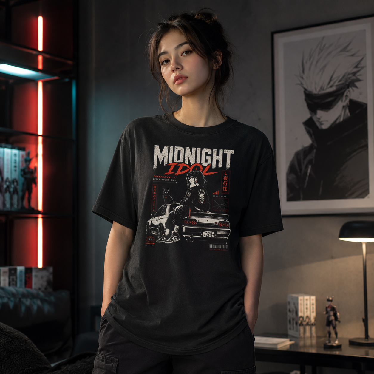 Midnight idol in the city