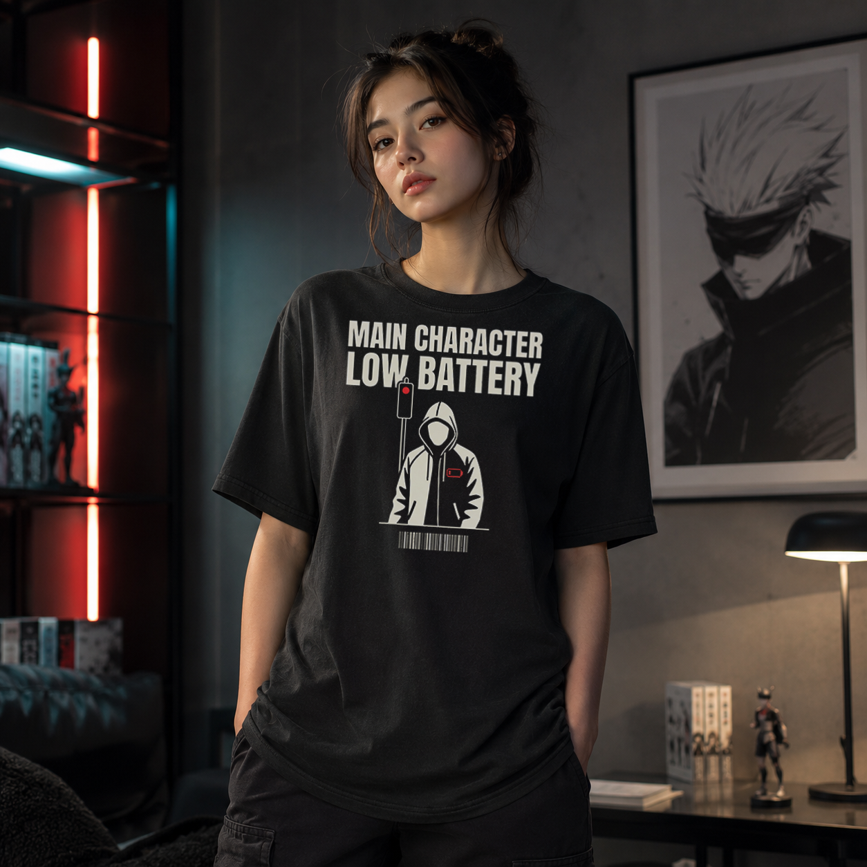 Main Character Low Battery