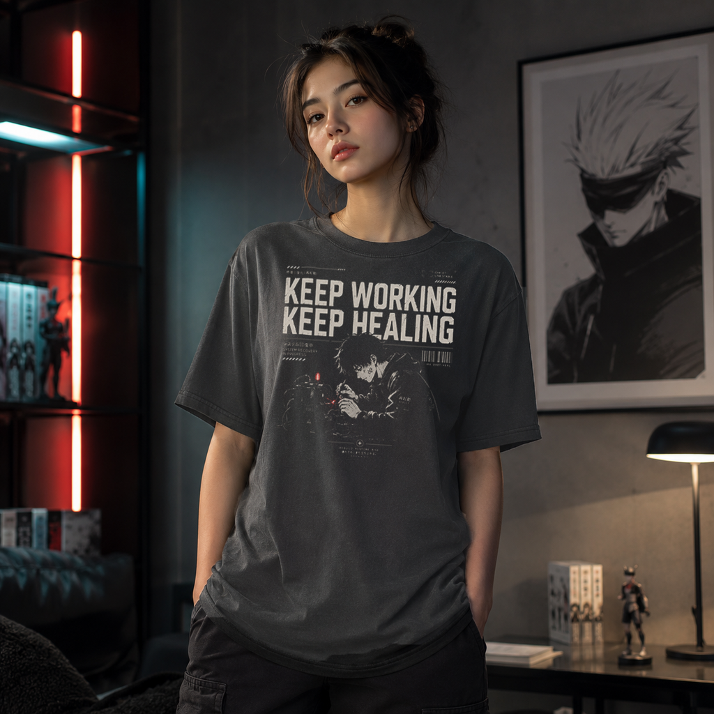 KEEP WORKING, KEEP HEALING